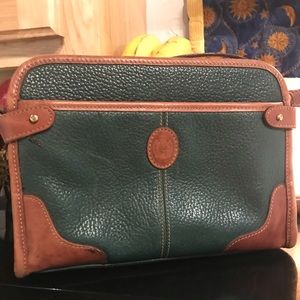 Liz Claiborne leather crossbody green